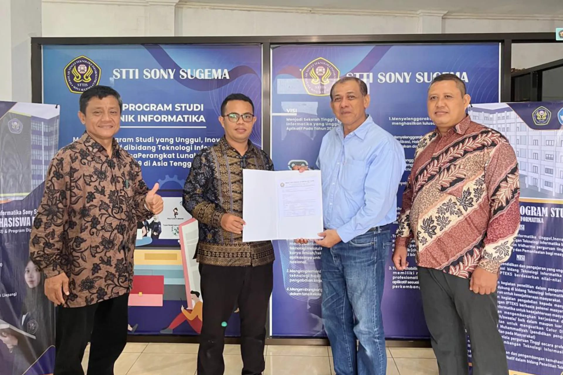 STTI Sony Sugema Jalin Kerja Sama Strategis dengan Puri Beta Institute Tangerang