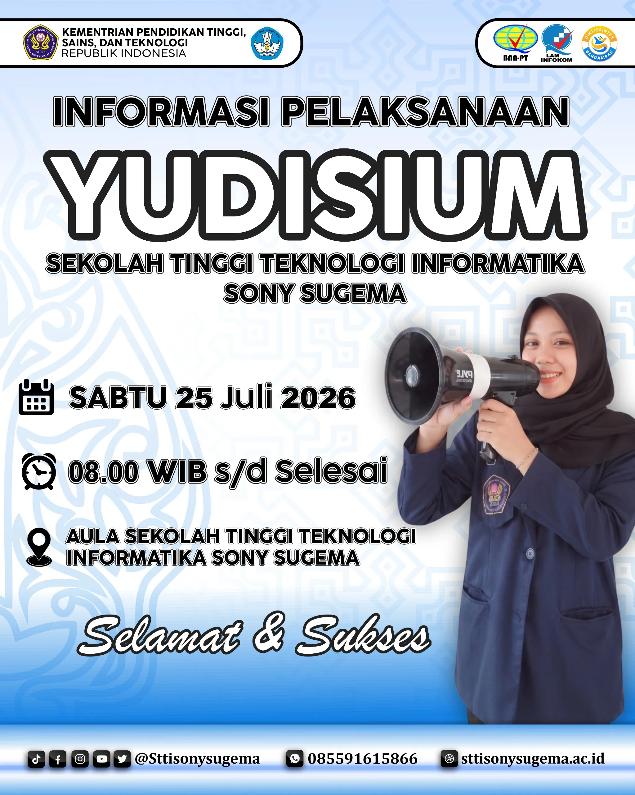Yudisium STTI Sony Sugema Tahun Akademik 2025-2026